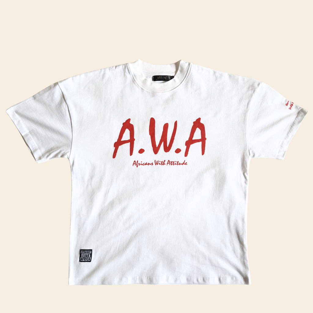 A.W.A Signature White T-Shirt