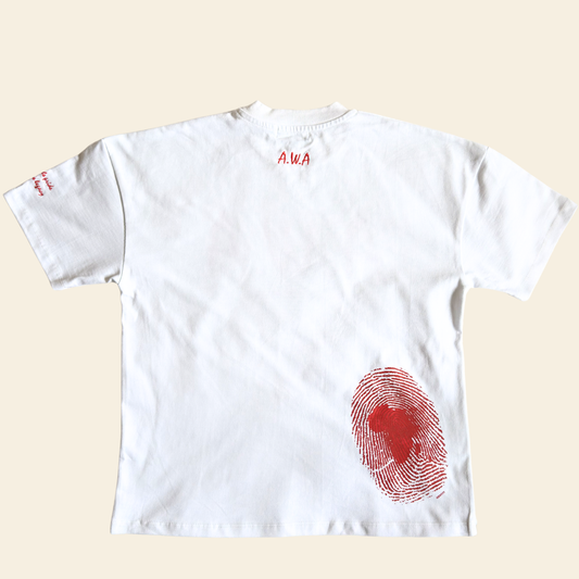 A.W.A Signature White T-Shirt