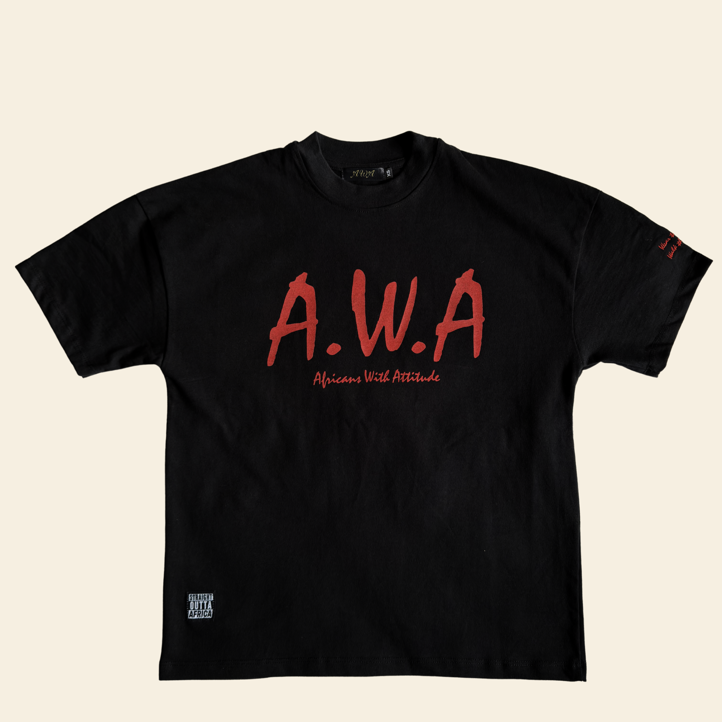 A.W.A Signature Black T-Shirt
